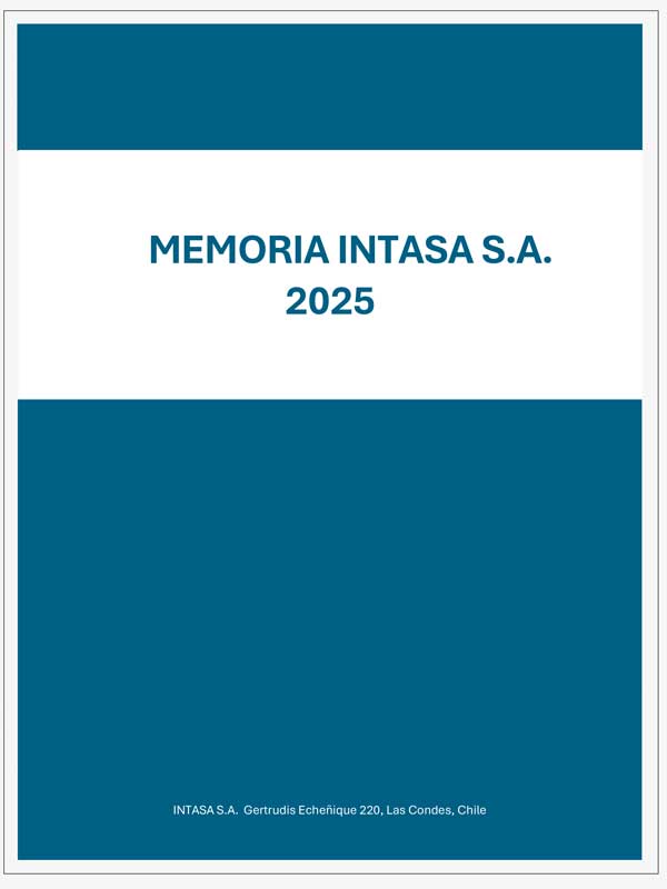 INTASA - Memoria 2023